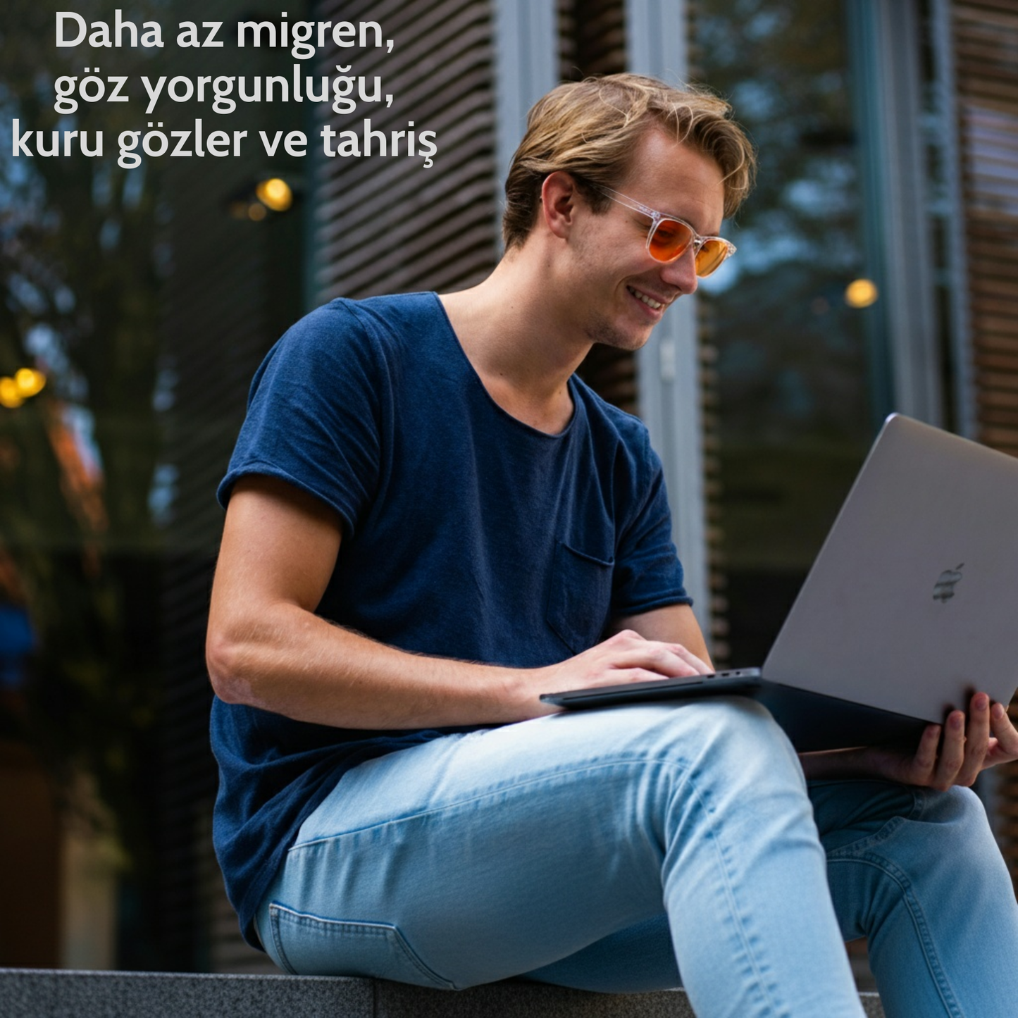 LodyMood™ Unisex Kırmızı Lens Mavi Işık Gözlük