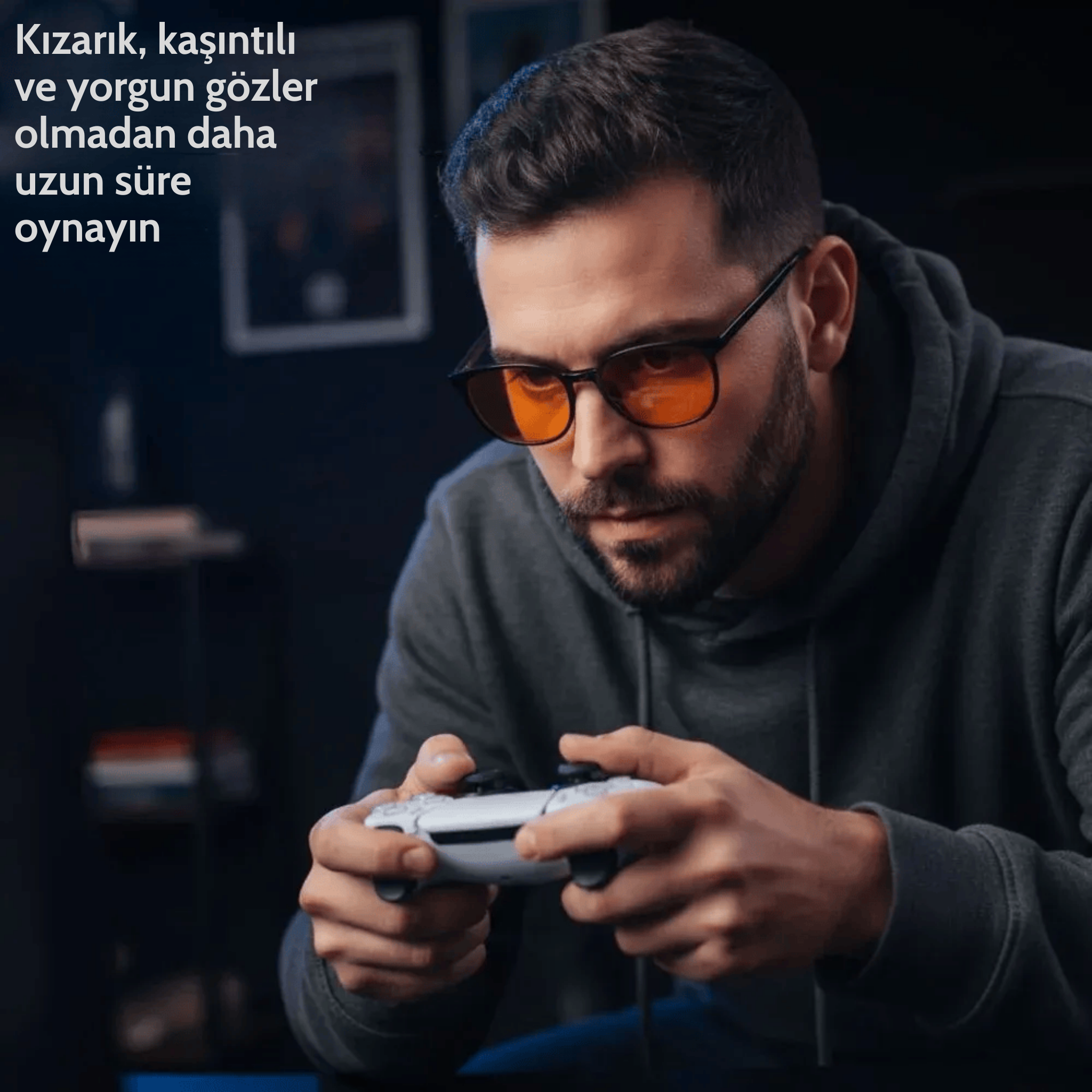 LodyMood™ Unisex Kırmızı Lens Mavi Işık  Gözlük